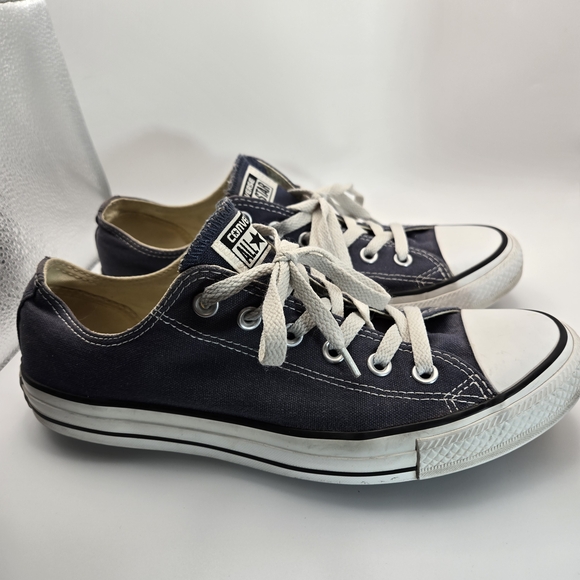 Converse Other - Converse Navy and White Sneakers Mens Size 8 Womens Size 10